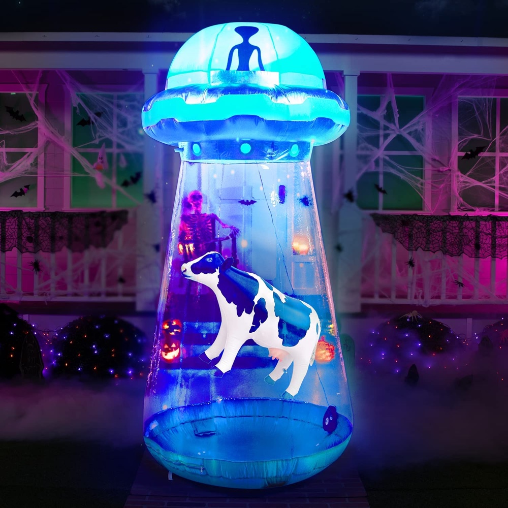 Alien Themed Party - UFO Themed Party - Area 51 Themed Party - Spaceship Themed Party - Starship Themed Party - Little Green Men Themed Party - Inflatable UFO Prop