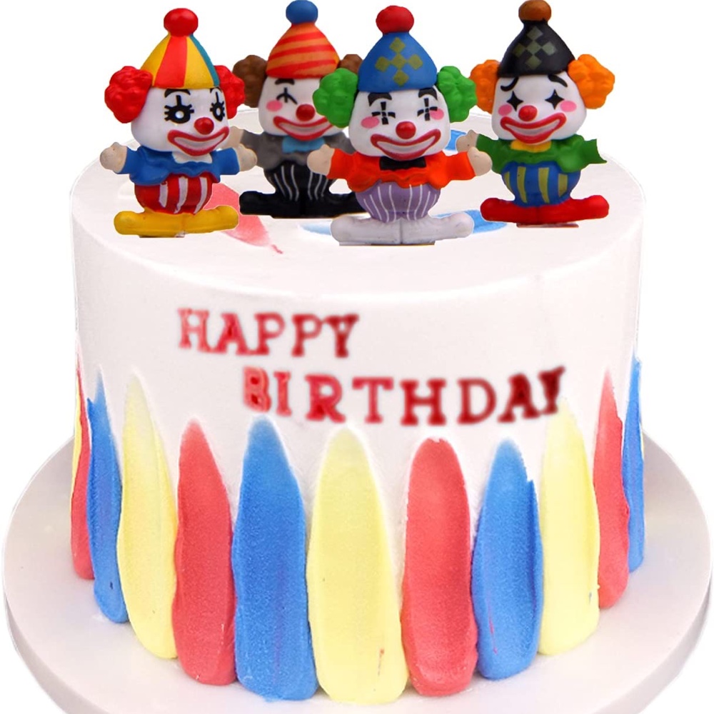 Clown Themed Party - Childs - Children - Birthday Party - Ideas - Inspiration - Party Decorations - Party Supplies - Cake Decorations