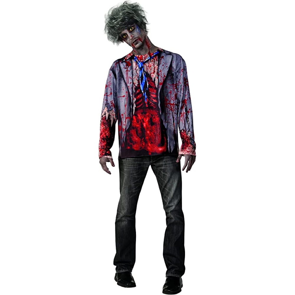 28 Days Later Themed Halloween Party - Scary Zombie Party - Ideas - Inspiration - Party Decorations - Party Supplies - Zombie Costume