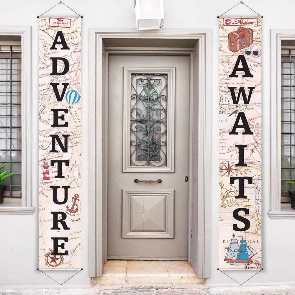 Treasure Hunter Themed Party - Birthday Party - Adults - Kids - Party Ideas - Party Supplies - Decorations - Inspirations - Children - Decorative Door Banners