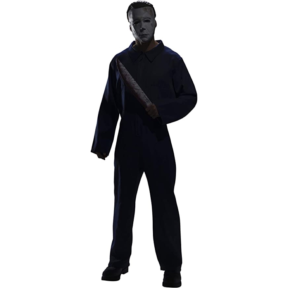 Scary Movie Marathon Halloween Party - Scary Movie Marathon Party - Horror Movie Marathon Halloween Party - Horror Movie Marathon Party - Ideas - Suggestions - Scariest - Party Decorations - Party Supplies - Michael Myers Costume