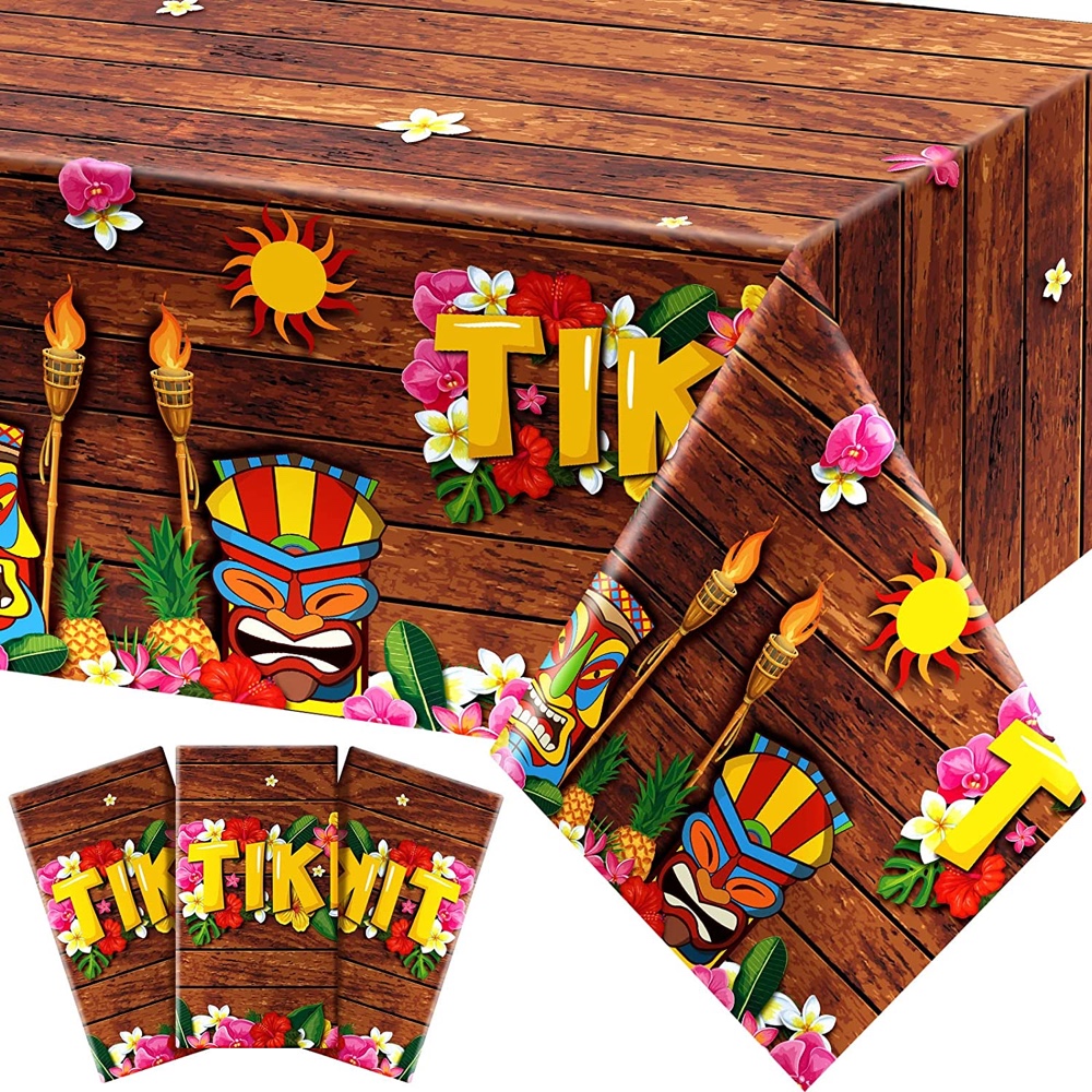 Hawaiian Themed Party - Birthday Party - Ideas - Inspiration - Party Decorations - Party Supplies - Tablecloth