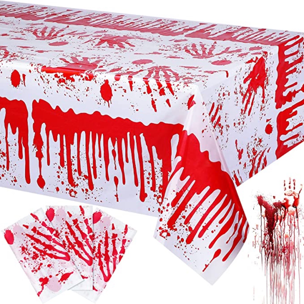 Michael Jackson Themed Party - Michael Jackson Themed Halloween Party - Zombie - Scary - Ideas and Inspiration - Party Supplies - Party Decorations - Tablecloth