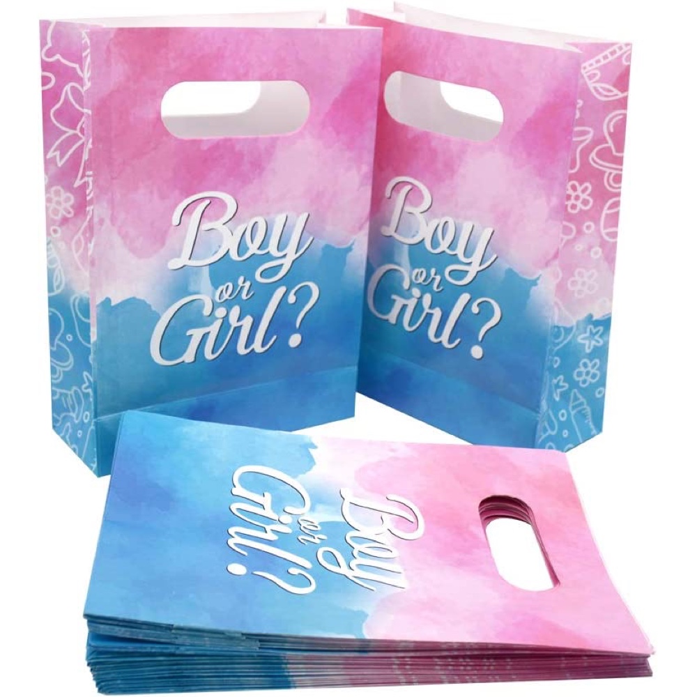 Baby Gender Reveal Party - Ideas - Inspiration - Party Decorations - Party Supplies - Party Favor Bags
