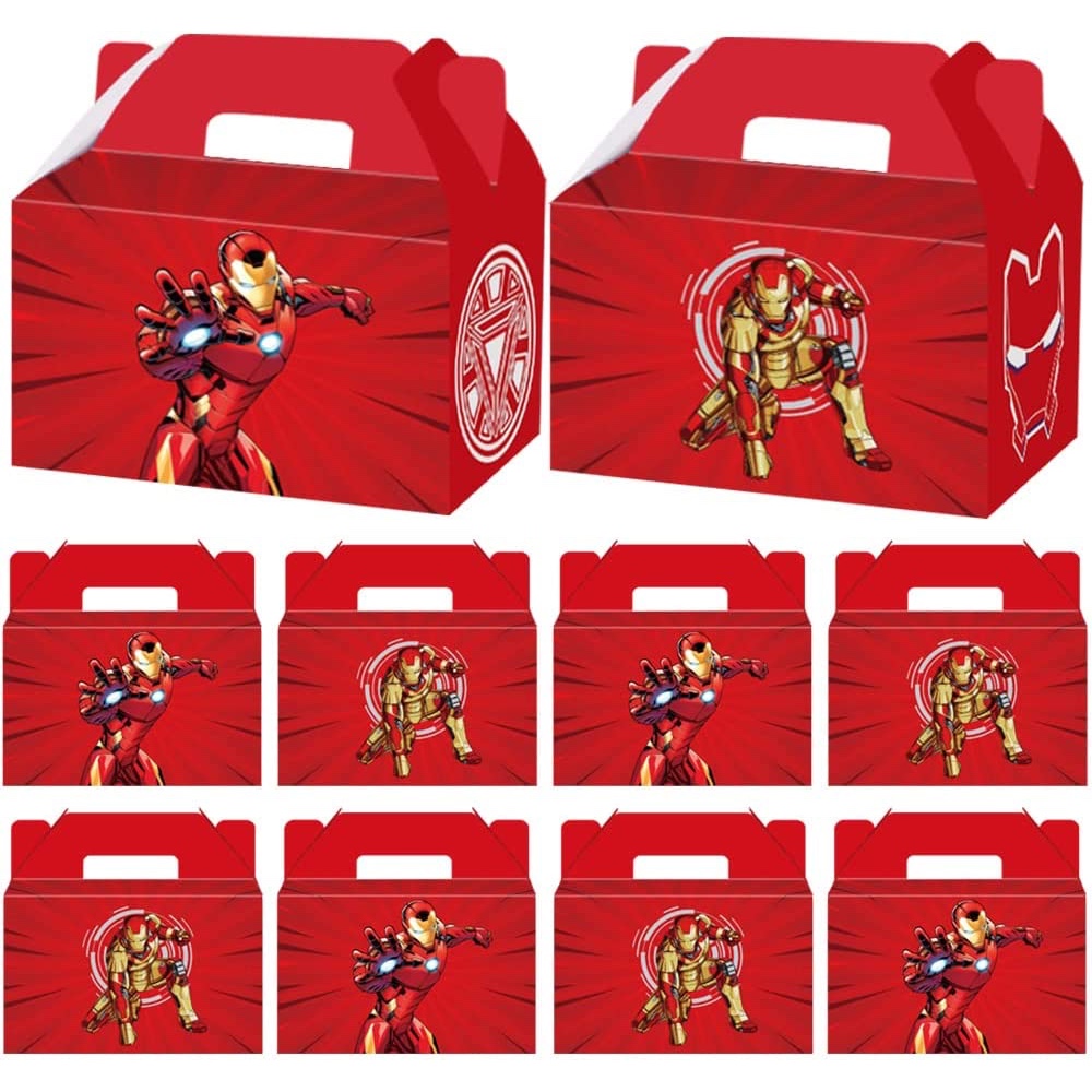 Iron Man Themed Party - Birthday Party - Ideas - Inspiration - Party Decorations - Party Supplies - Party Favor Bags