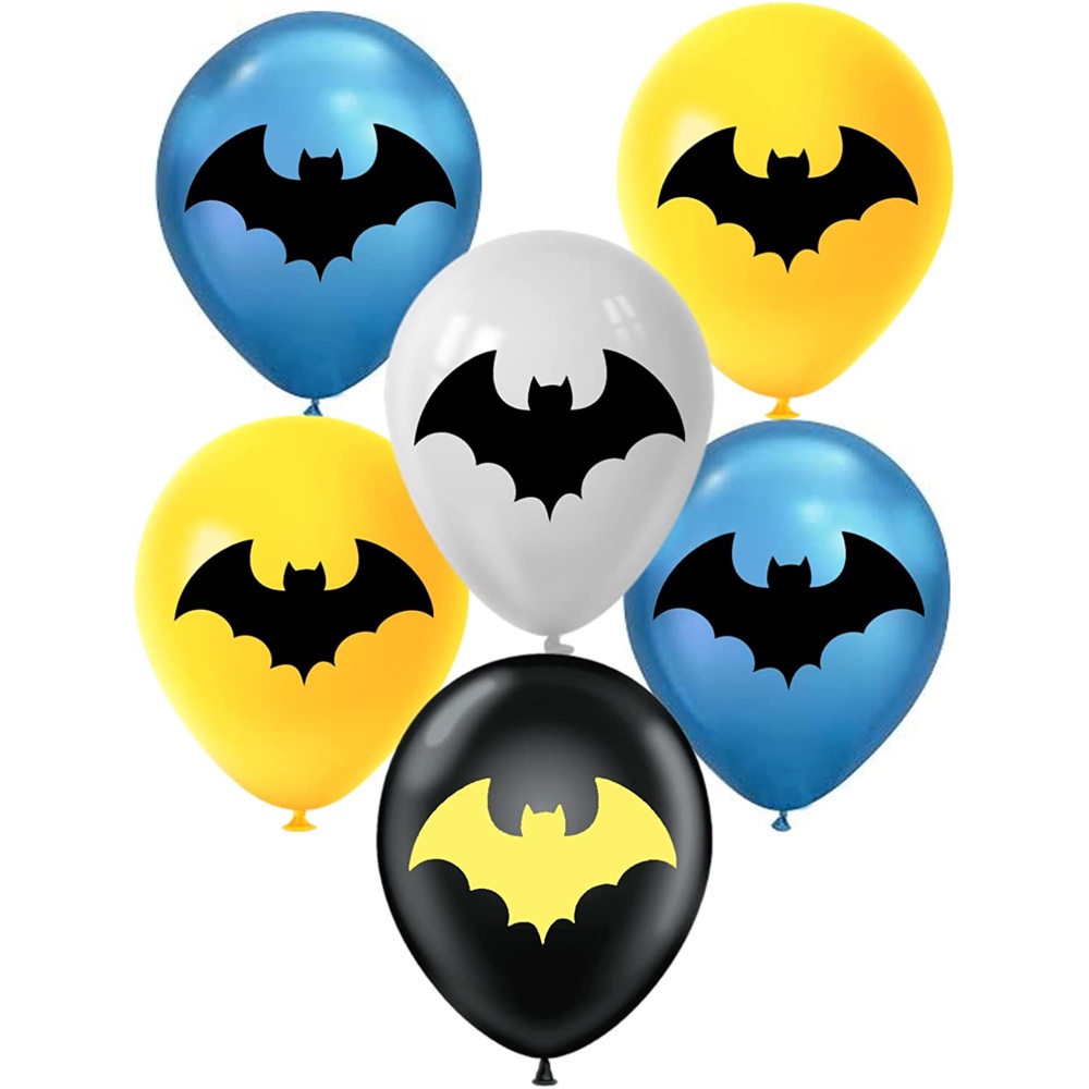 Batman Themed Party - Ideas - Inspiration - Kids - Children - Birthday Party - Party Decorations - Party Supplies - Balloons