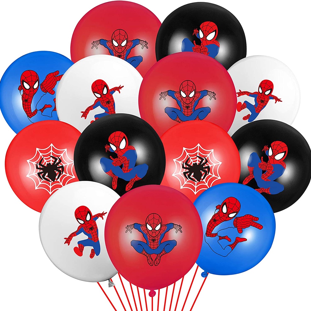 Spiderman Themed Party - Kids - Childs - Birthday Party - Ideas - Inspiration - Party Supplies - Party Decorations - Balloons
