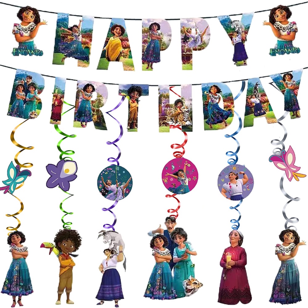 Encanto Birthday Party - Encanto Themed Party - Ideas - Inspiration - Party Decorations - Party Supplies - Birthday Banner