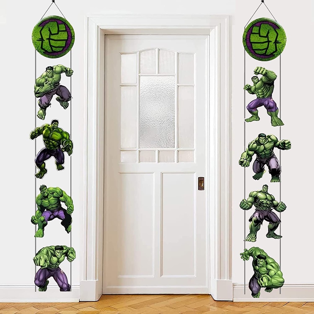 Incredible Hulk Themed Party - Birthday Party - Ideas - Inspiration - Party Supplies - Party Decorations - Birthday Banner