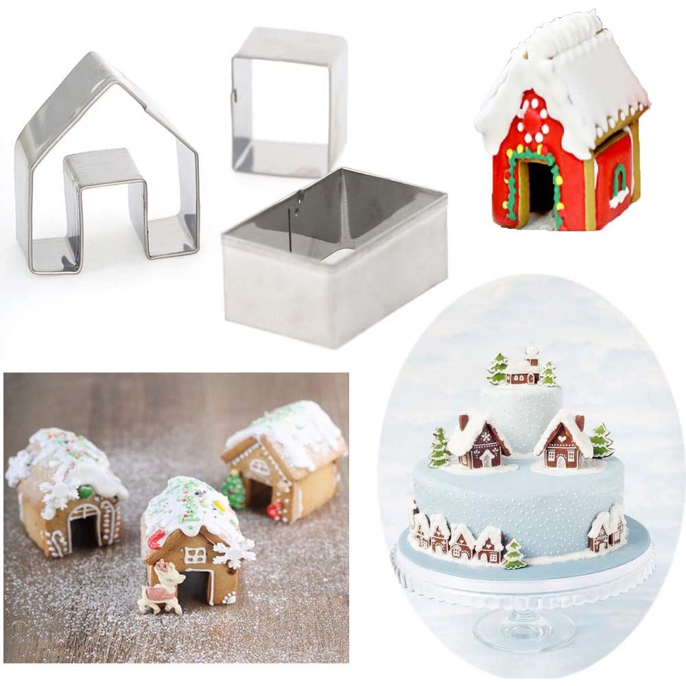 Gingerbread House Decorating Contest Christmas Party - Xmas Party Ideas - Themes - Party Decorations - Party Supplies - Cookie Cutter