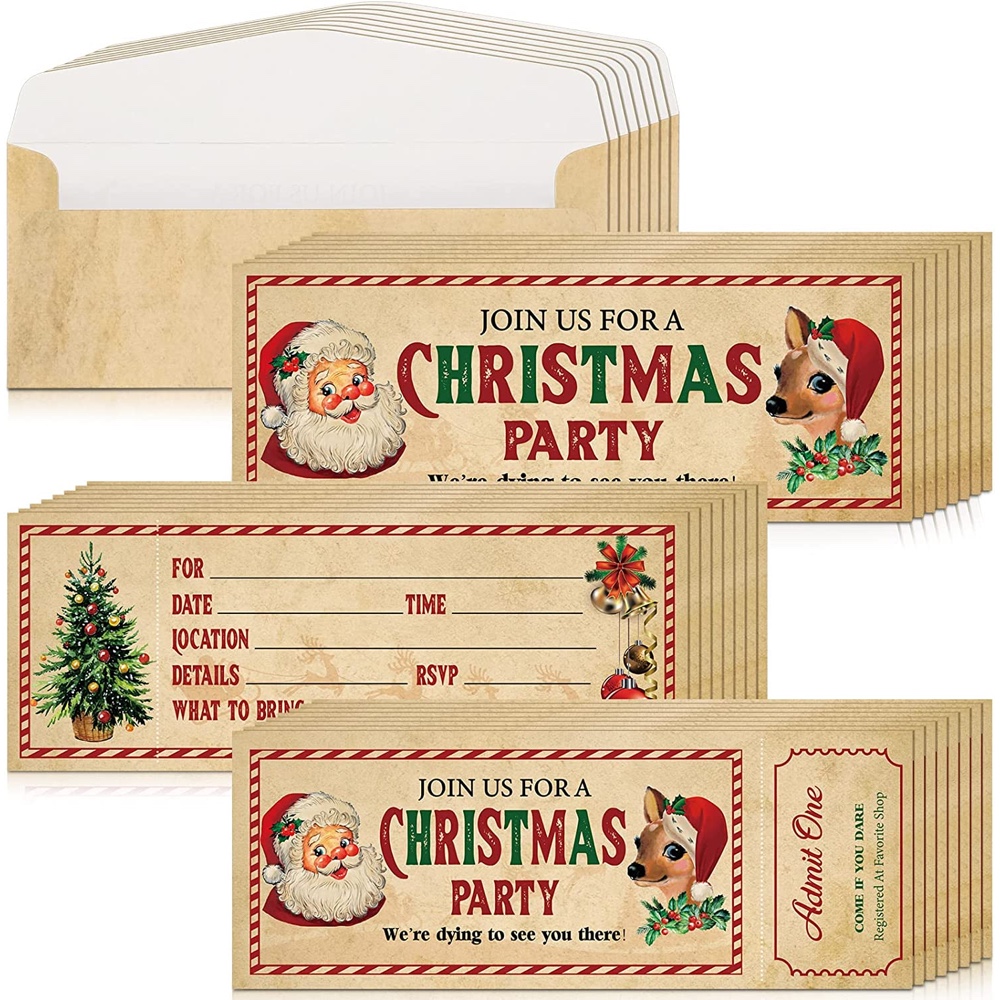 Christmas Holiday Game Night Party - Xmas Board Games - Ideas - Inspiration - Party Decorations - Party Supplies - Party Invitations - Party Invites