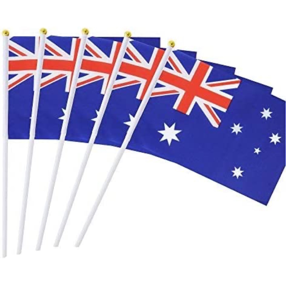 Australian Christmas Themed Party - Party Decoration - Party Supplies - Ideas - Inspiration - Toothpick Flags