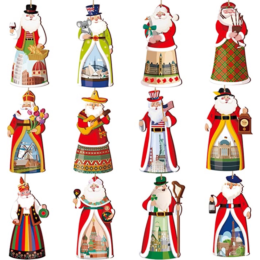 Christmas Around the World Themed Party - Ideas - Inspirations - Party Decorations - Party Supplies - Santa Around the World Decorations