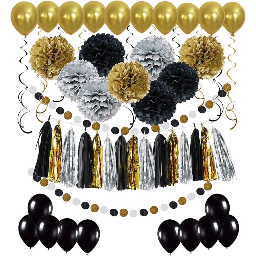 Christmas Masquerade Ball Themed Party - New Years Eve Masquerade Ball Themed Party - Ideas - Inspiration - Party Decorations - Party Supplies Set