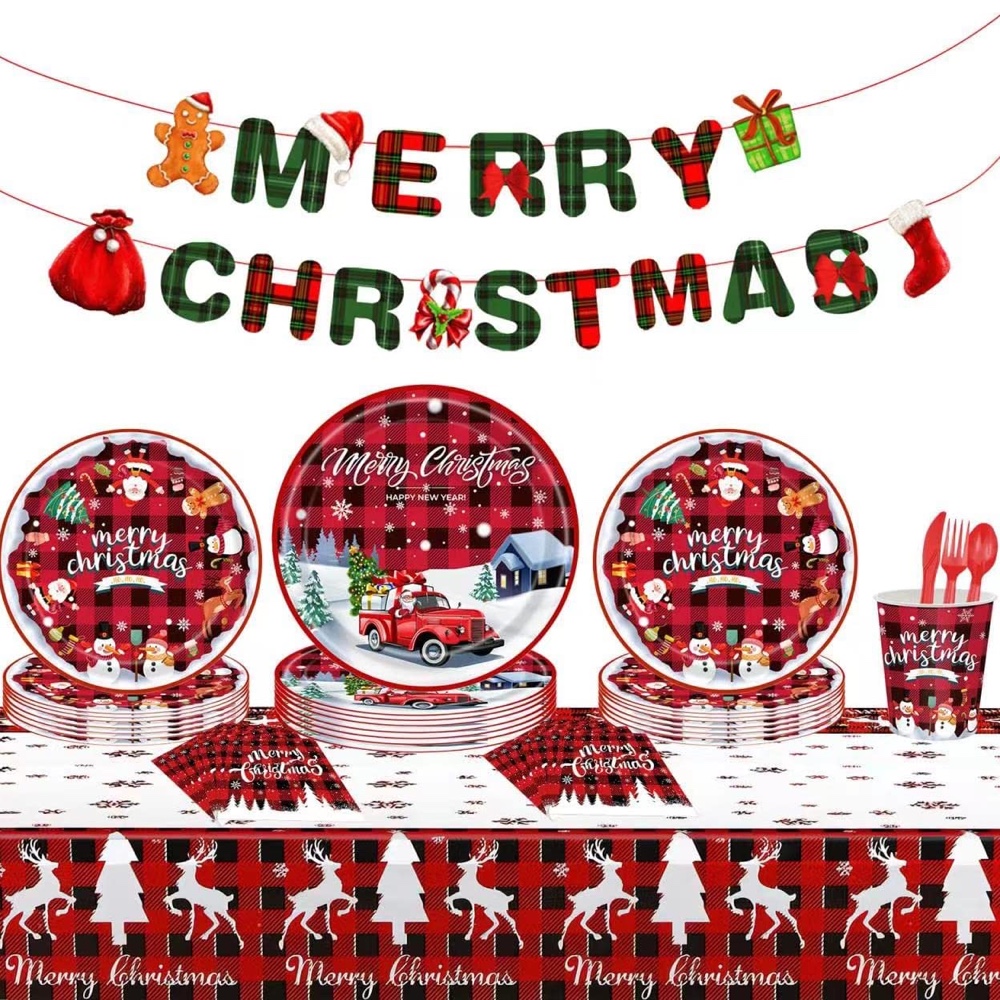 Christmas Card Writing Party - Xmas Themed Party - Ideas - Inspiration - Decorations - Party Supplies - Food - Party Supplies Set - Kit