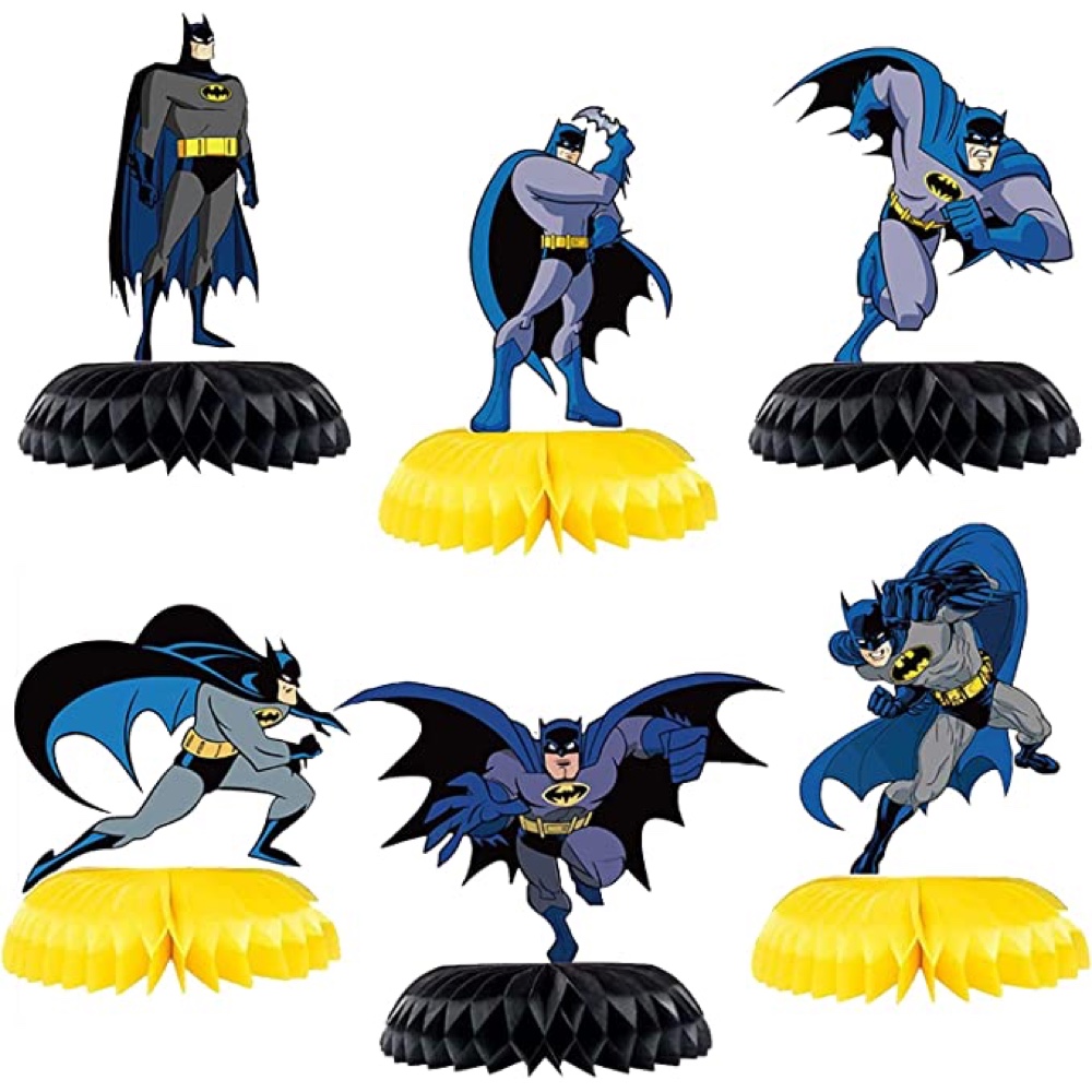Batman Themed Party - Ideas - Inspiration - Kids - Children - Birthday Party - Party Decorations - Party Supplies - Table Decorations