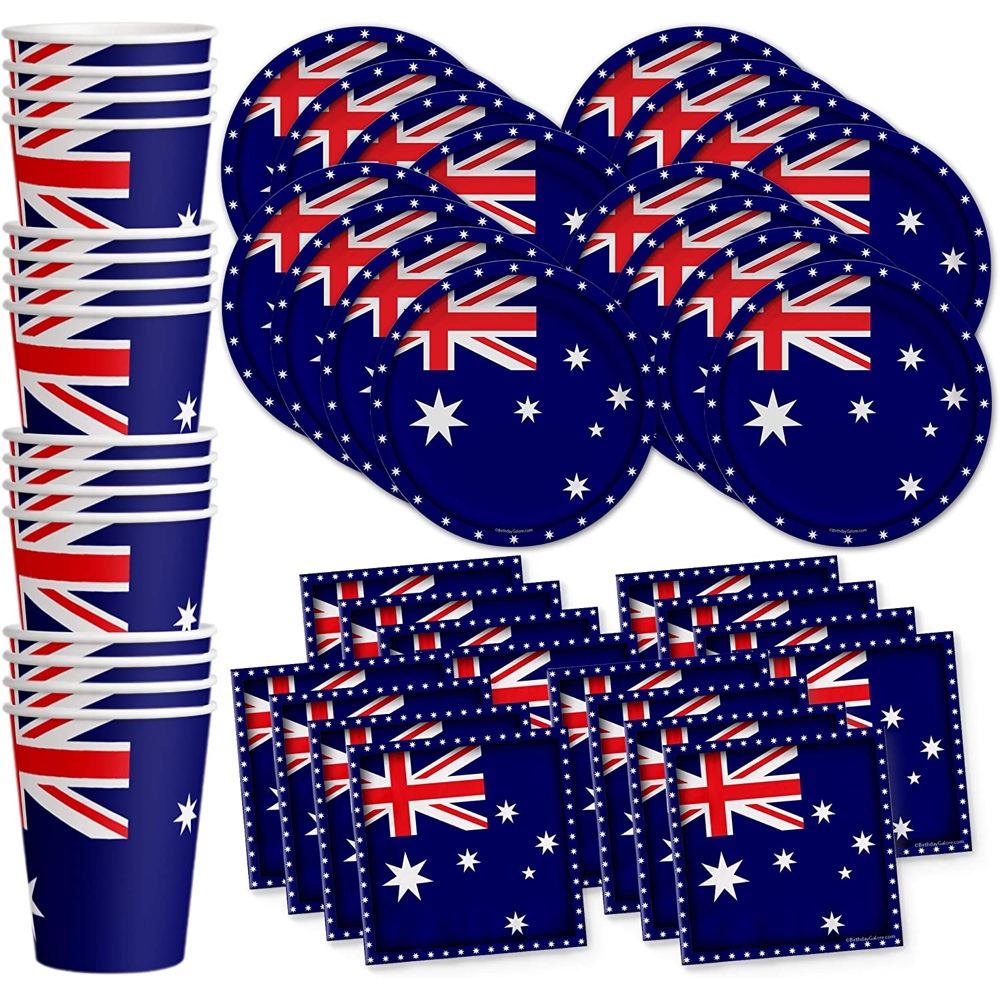 Australian Christmas Themed Party - Party Decoration - Party Supplies - Ideas - Inspiration - Tableware
