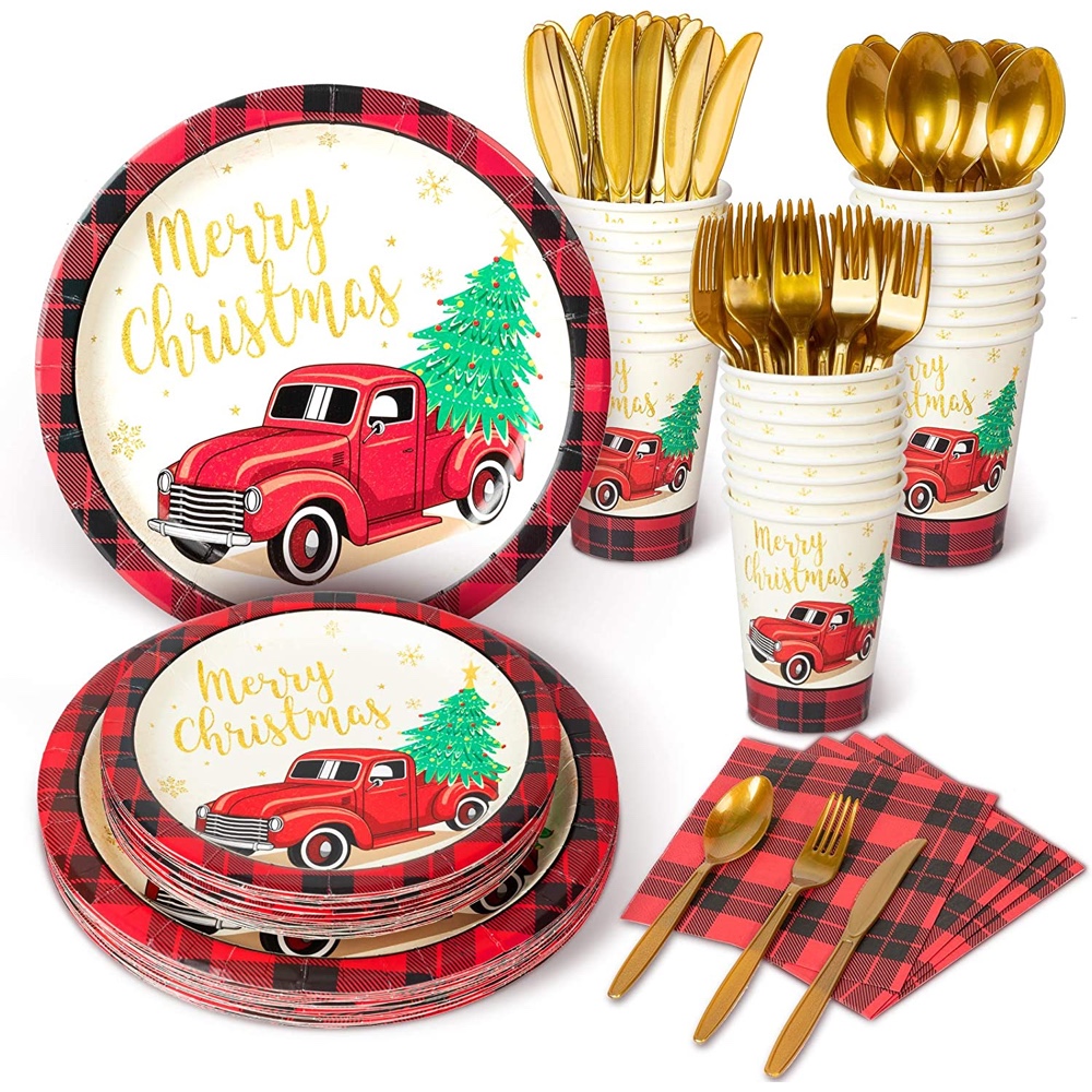 Christmas Card Writing Party - Xmas Themed Party - Ideas - Inspiration - Decorations - Party Supplies - Food - Tableware