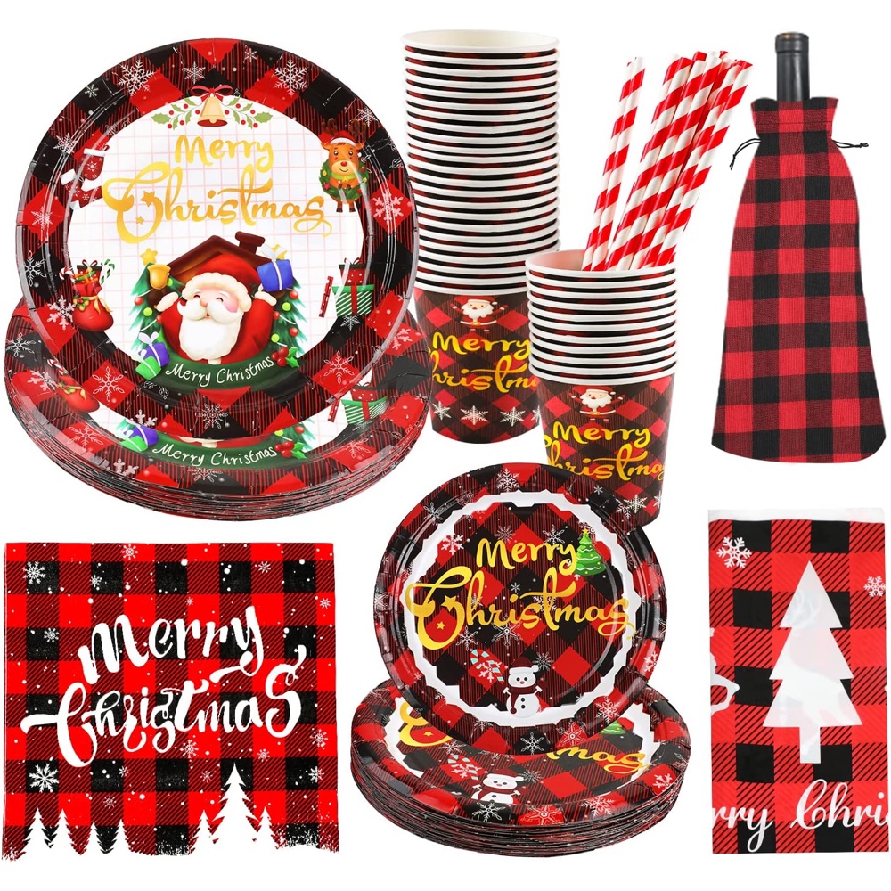 Christmas Holiday Game Night Party - Xmas Board Games - Ideas - Inspiration - Party Decorations - Party Supplies - Tableware