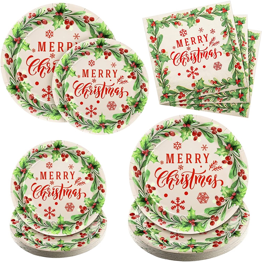 Retro Christmas Party - Vintage Xmas Party - Ideas - Inspiration - Party Decorations - Party Supplies - Tableware