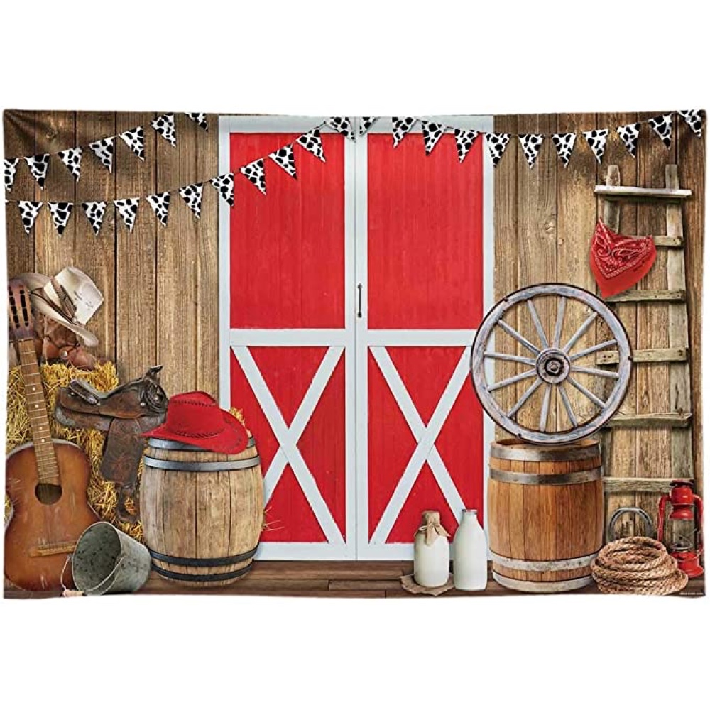 Country Themed Party - Western Theme Birthday Party - Decorations - Supplies - Backdrop