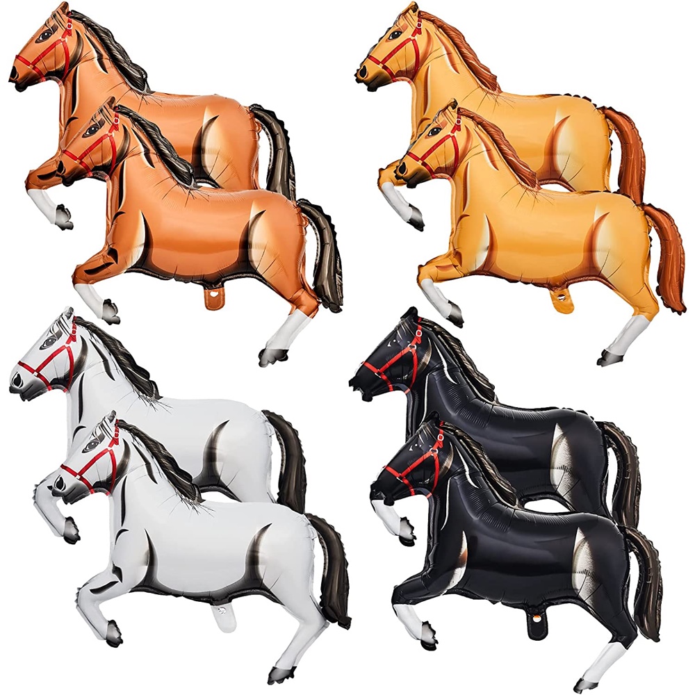 Country Themed Party - Western Theme Birthday Party - Decorations - Supplies - Horse Balloons