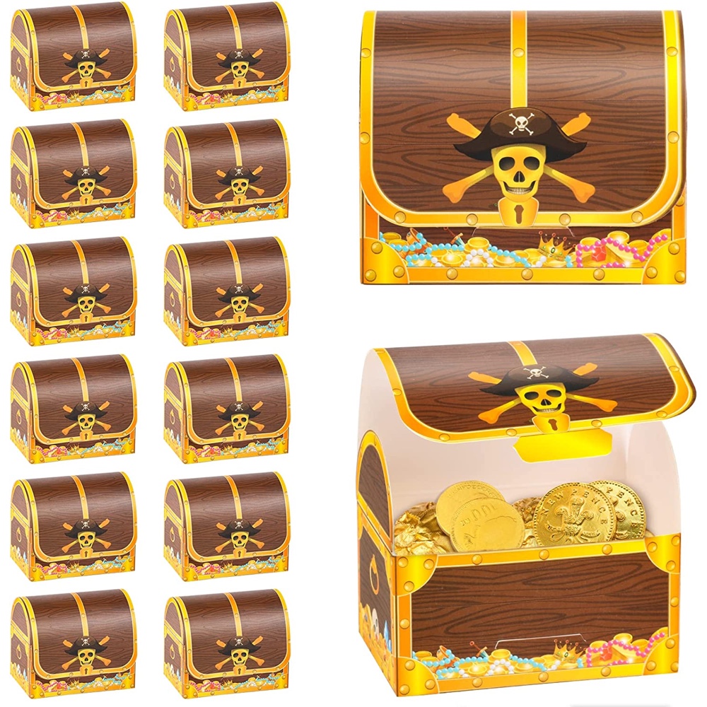 Atlantis Themed Party - Birthday - Decorations - Supplies - Treasure Chest with Party Favors