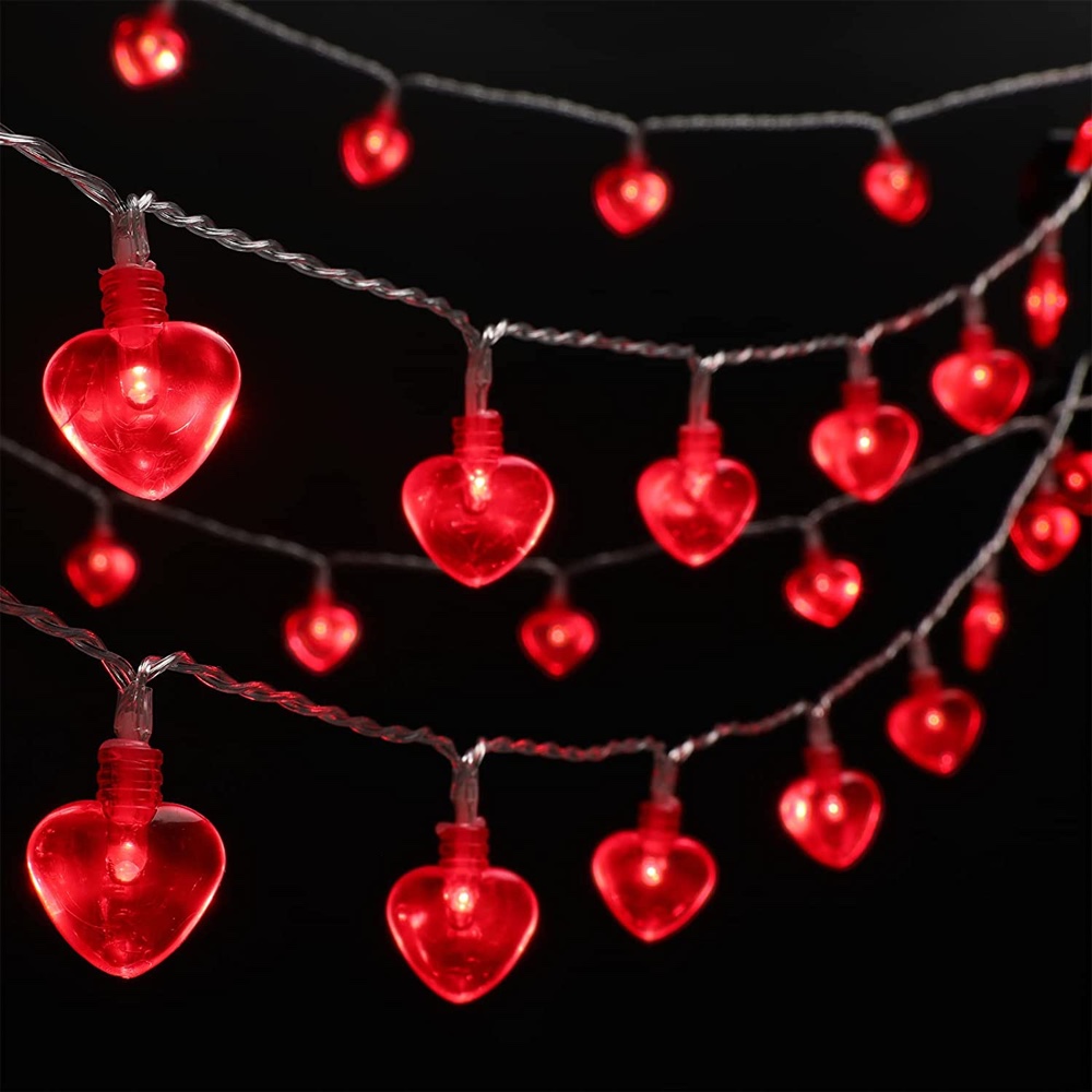 Romeo and Juliet Themed Valentine's Day Party - Supplies - Decorations - Heart Shaped Lights