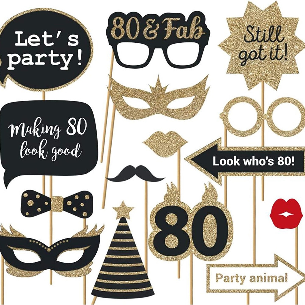 Mad Men Themed Party - Decorations - Supplies - Photo Booth Props