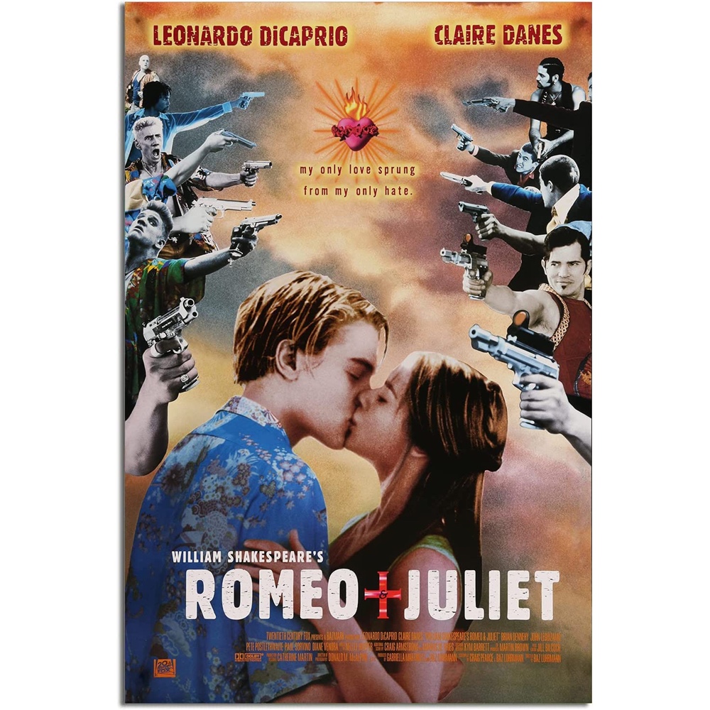 Romeo and Juliet Themed Valentine's Day Party - Supplies - Decorations - Porsters