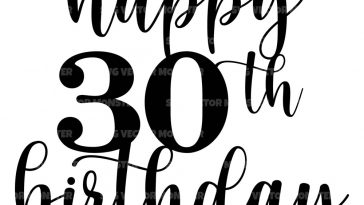 30th Birthday Party Decorations - Supplies
