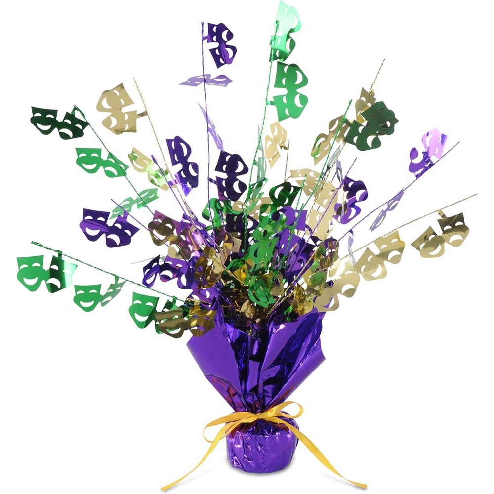 Mardi Gras Themed Party - Decorations - Supplies - Table Centerpieces
