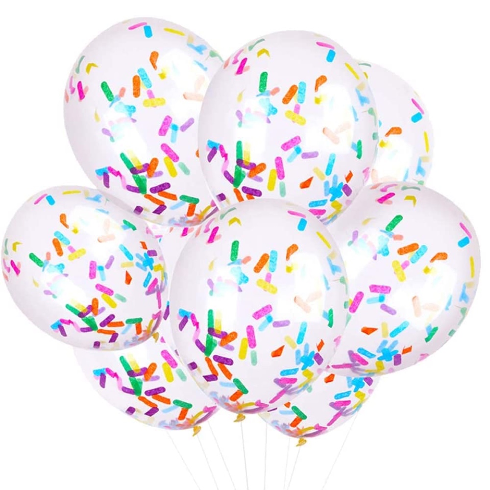 Bubbles and Balloons Themed Party Supplies and Decorations - Confetti Balloon