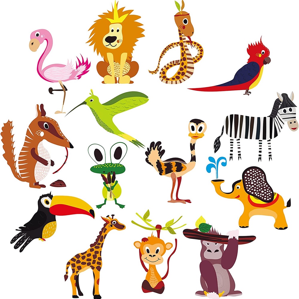 King of the Jungle Themed Party - Decorations - Party Supplies - Jungle Cutouts