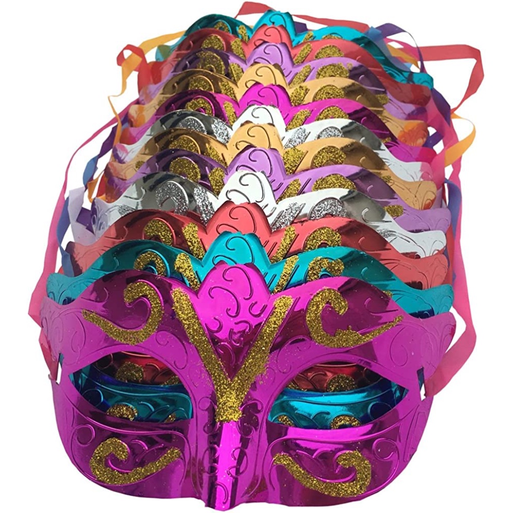 Mardi Gras Themed Party - Decorations - Supplies - Masks