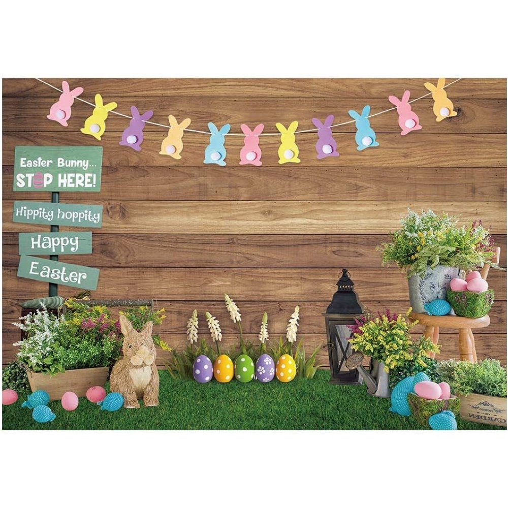 Easter Egg Hunt Themed Party Decorations - Supplies - Photo Props