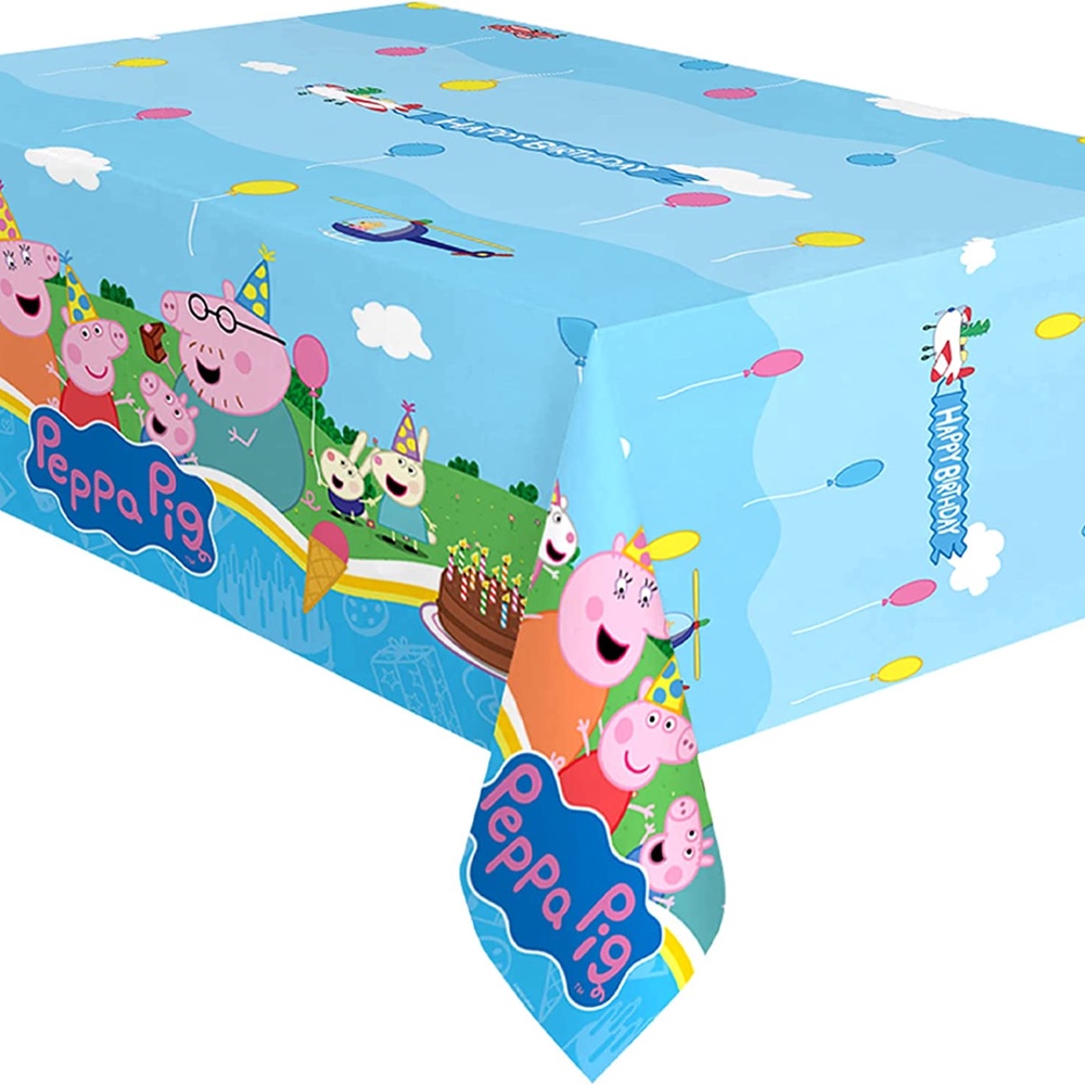 Peppa Pig Themed Party Decorations - Supplies - Tablecloth