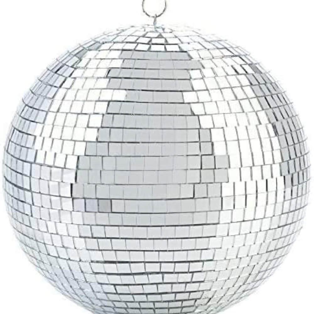 Disco Inferno Themed Party Decorations - Supplies - Ideas - Inspirations - Disco Ball