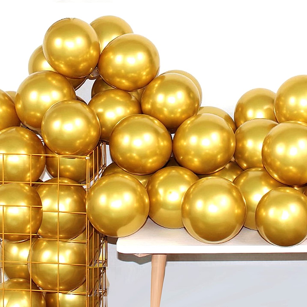 Hollywood Glamour Themed Party Decorations - Supplies - Ideas - Inspiration - Gold Balloons