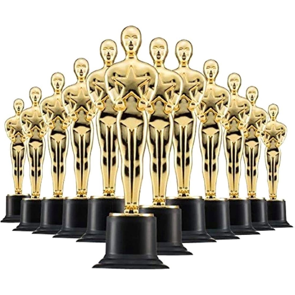 Hollywood Glamour Themed Party Decorations - Supplies - Ideas - Inspiration - Oscar Statuettes