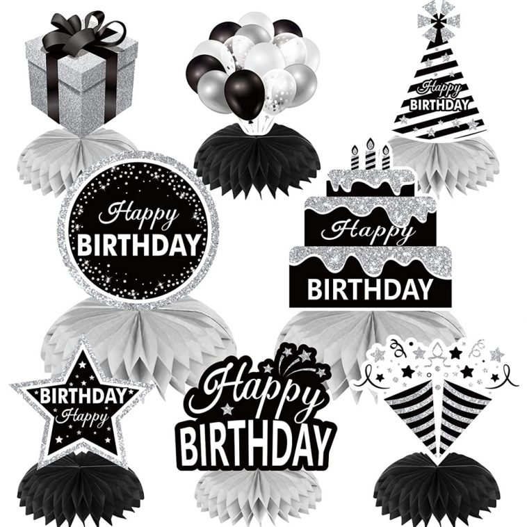 Black and White Formal Themed Party - Decorations and Supplies