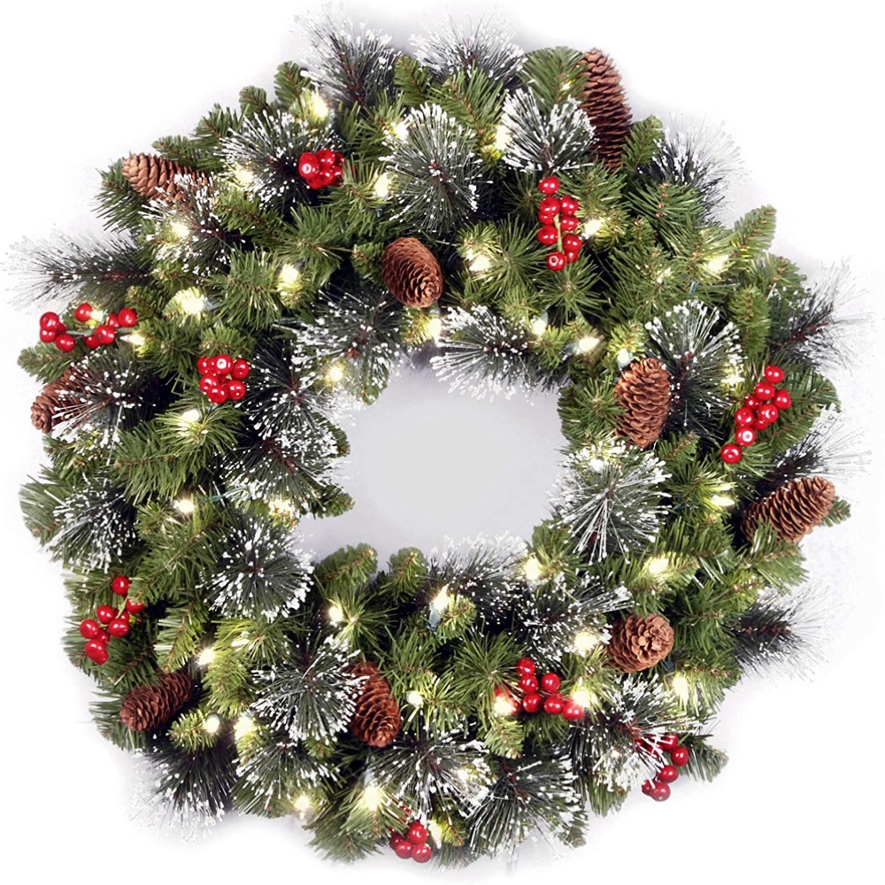 Christmas in July Party Decorations - Supplies - Ideas - Inspiration - Christmas Wreath
