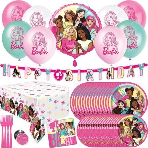 How to Throw a Barbie Themed Party - The Ultimate Guide - Barbie Party Decorations - Party Supplies - Birthday Party Ideas - Bachelorette Party