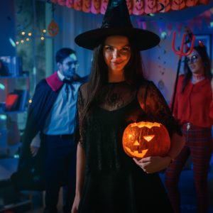 How to Throw a Grown-up Trick or Treat Halloween Party - The Ultimate Guide - Decorations - Supplies - Food - Drink - Games - Ideas - Inspiration