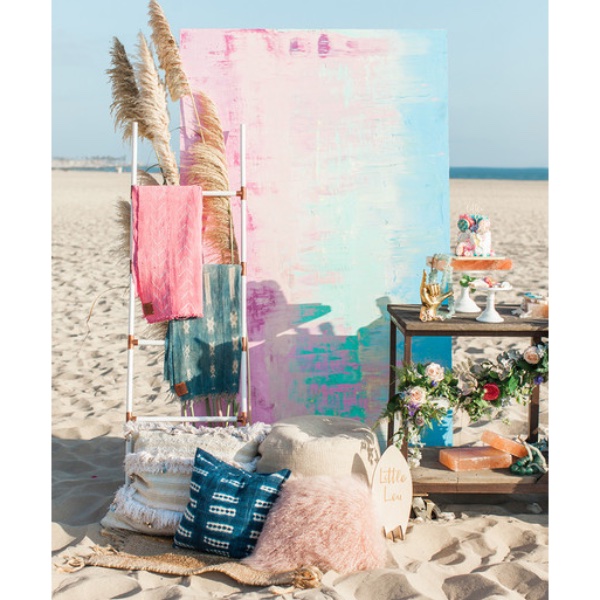 23 Unforgettable Gender Reveal Themes - Beach Party Gender Reveal Party