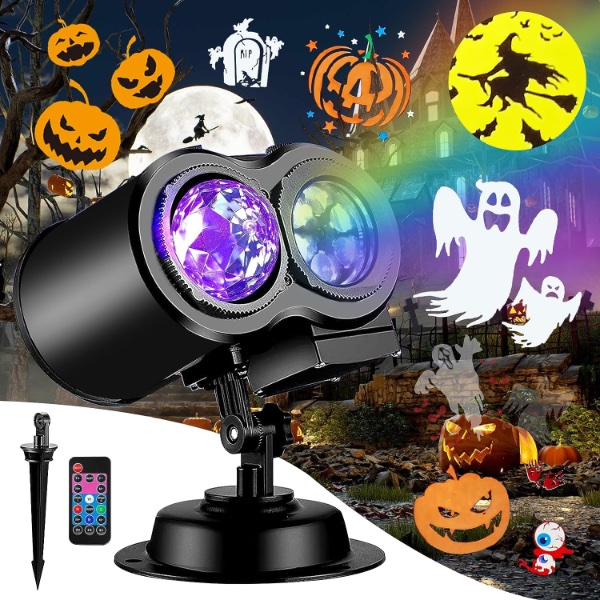 Fliti LED Themed Projector Lights - 9 Best Spooky Halloween Party Decorations from Amazon
