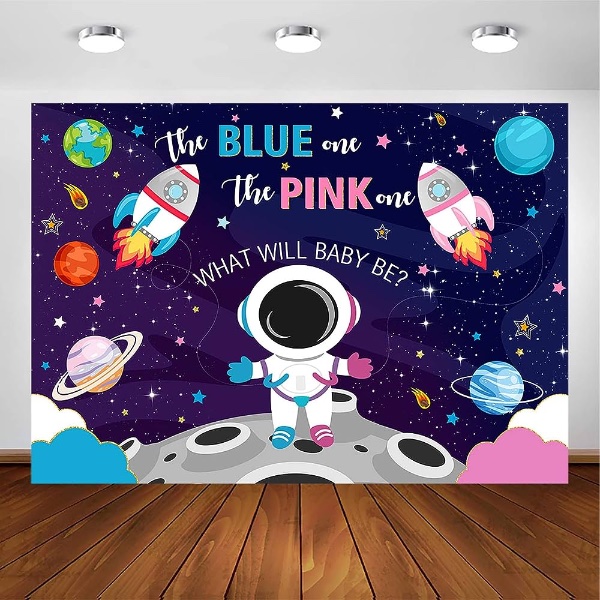 23 Unforgettable Gender Reveal Themes - Outer Space Gender Reveal Party