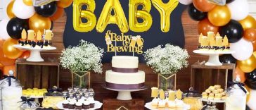 How to Throw A Baby Is Brewing Baby Shower - Ultimate Guide - Decorations - Supplies - Food - Drink - Games - Ideas - Inspiration