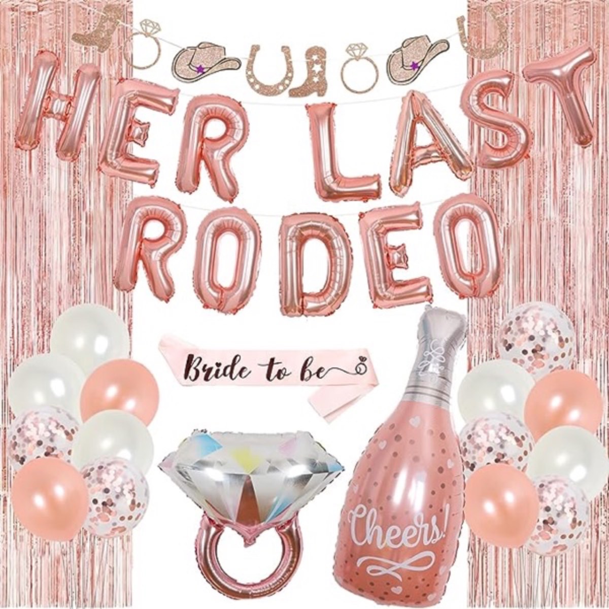 How to Throw a Last Rodeo Bachelorette Party - The Ultimate Guide - Decorations - Supplies